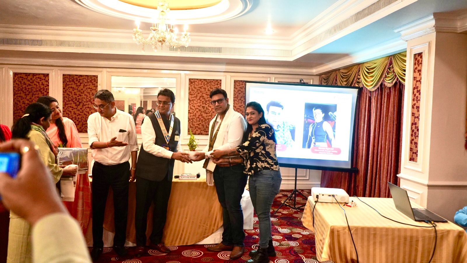 Rotary Club Calcutta Mahanagar event moment